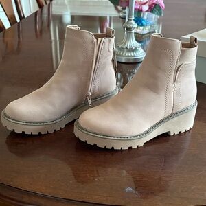 SO Kids Pink Ankle Boots